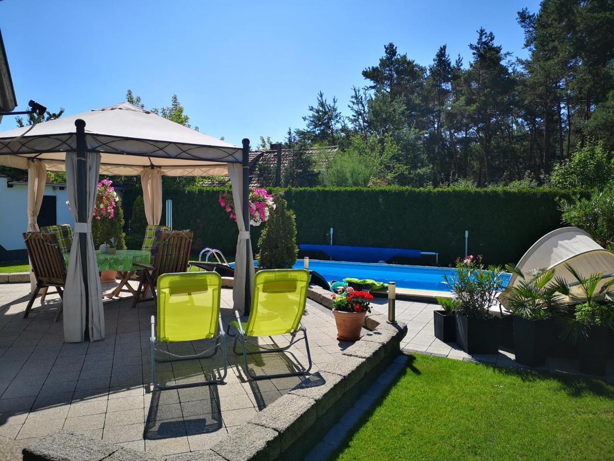 Gaestezimmer Im Bewohnten Efh Mit Pool Und Garten Ziltendorf Экстерьер фото